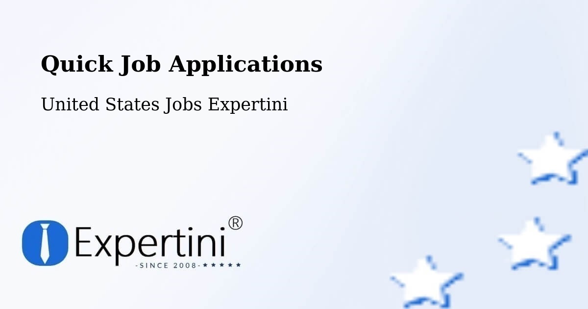 Quick Apply Feature – Hackensack - United States Jobs Expertini