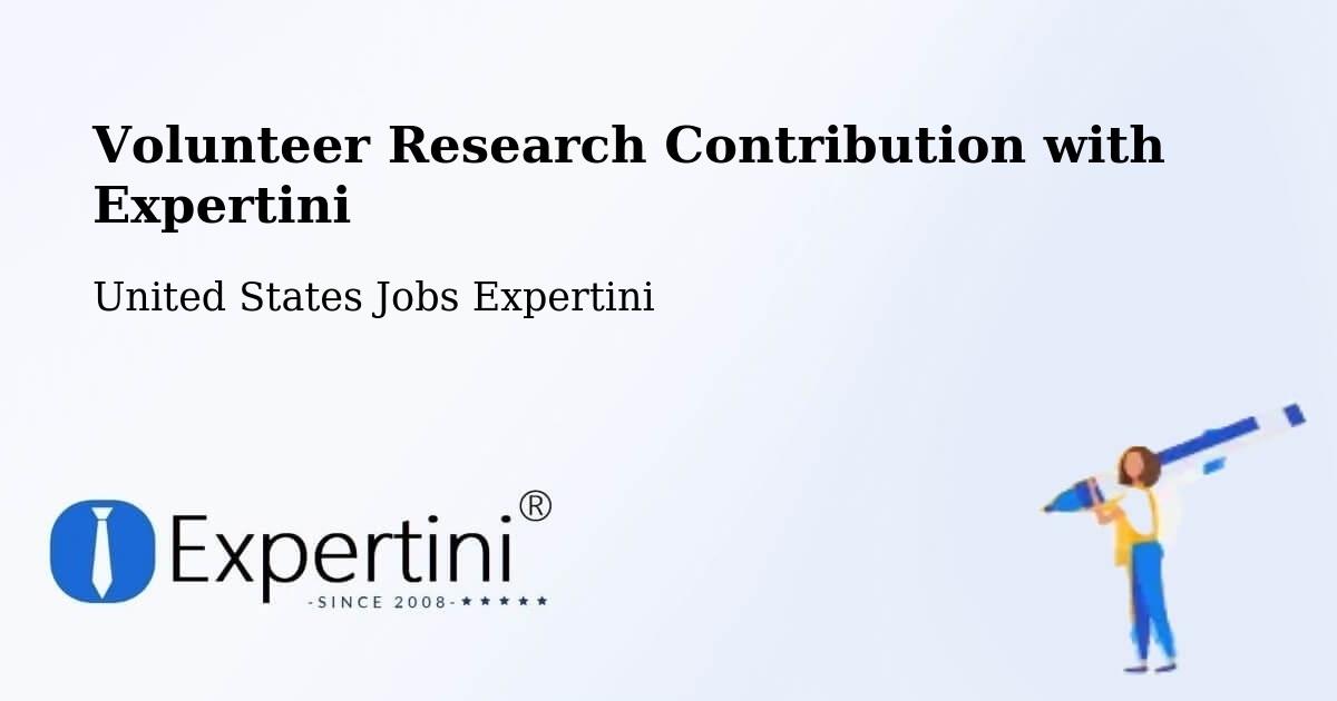 Volunteer Research Contribution Program – Hackensack - United States Jobs Expertini