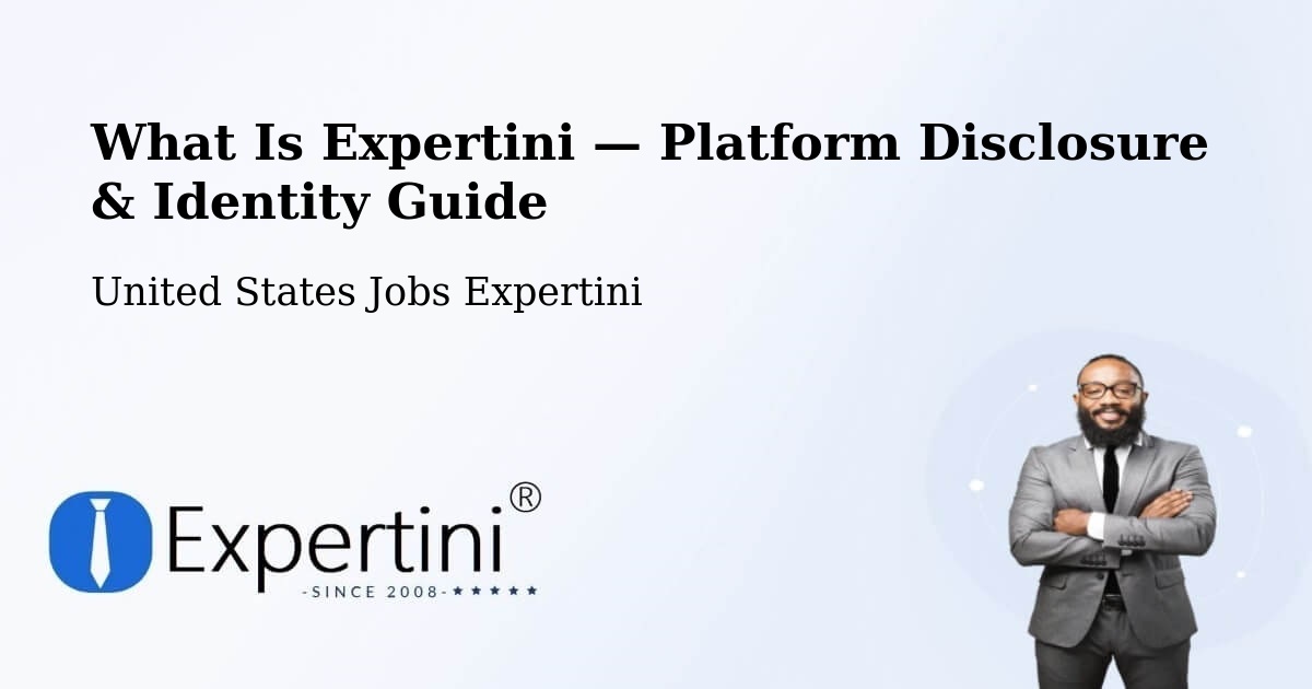 What Is Expertini — Platform Disclosure & Identity Guide – Hackensack